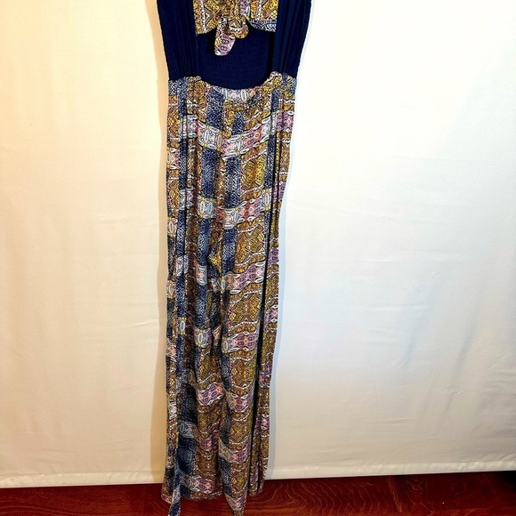 Xhilaration Womens Jumpsuit Romper Sleeveless Backless Tie Elastic Top Sz XS/TP - Picture 8 of 16